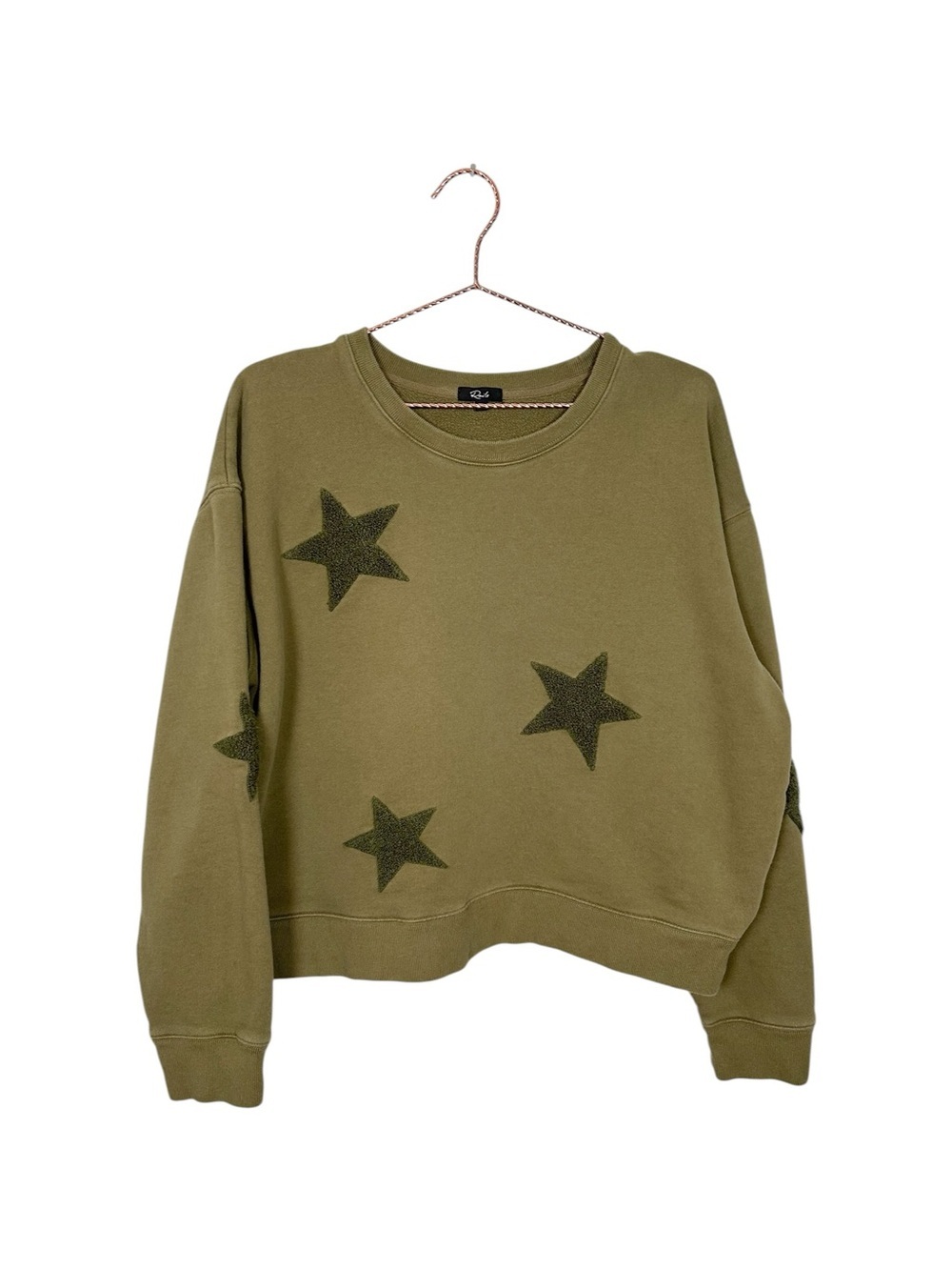 Rails Sonia Olive Crewneck Sweatshirt